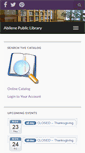 Mobile Screenshot of abilene.mykansaslibrary.org